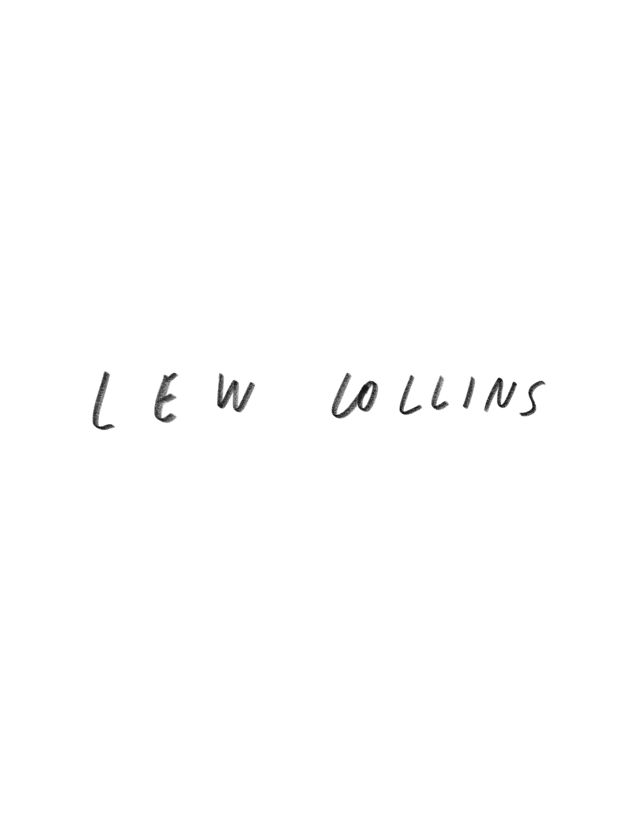 Lew Collins signature